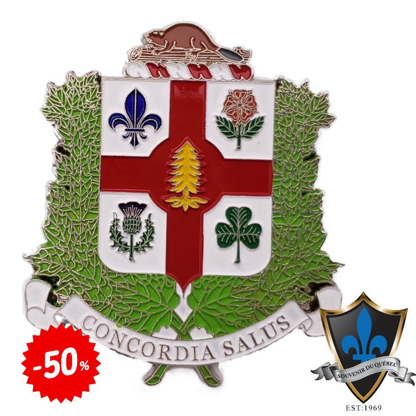 Montreal metal Magnet.