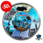 7 cm Canada pictures metal  Magnet