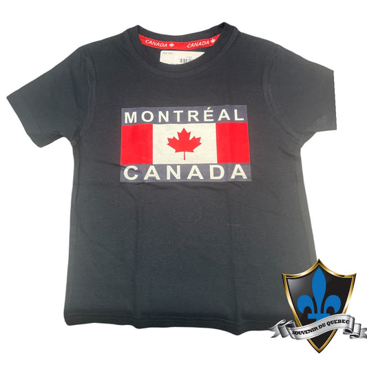 T-shirt souvenir jeunesse Montréal