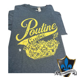 Adult Quebec POUTINE Souvenir T shirt.