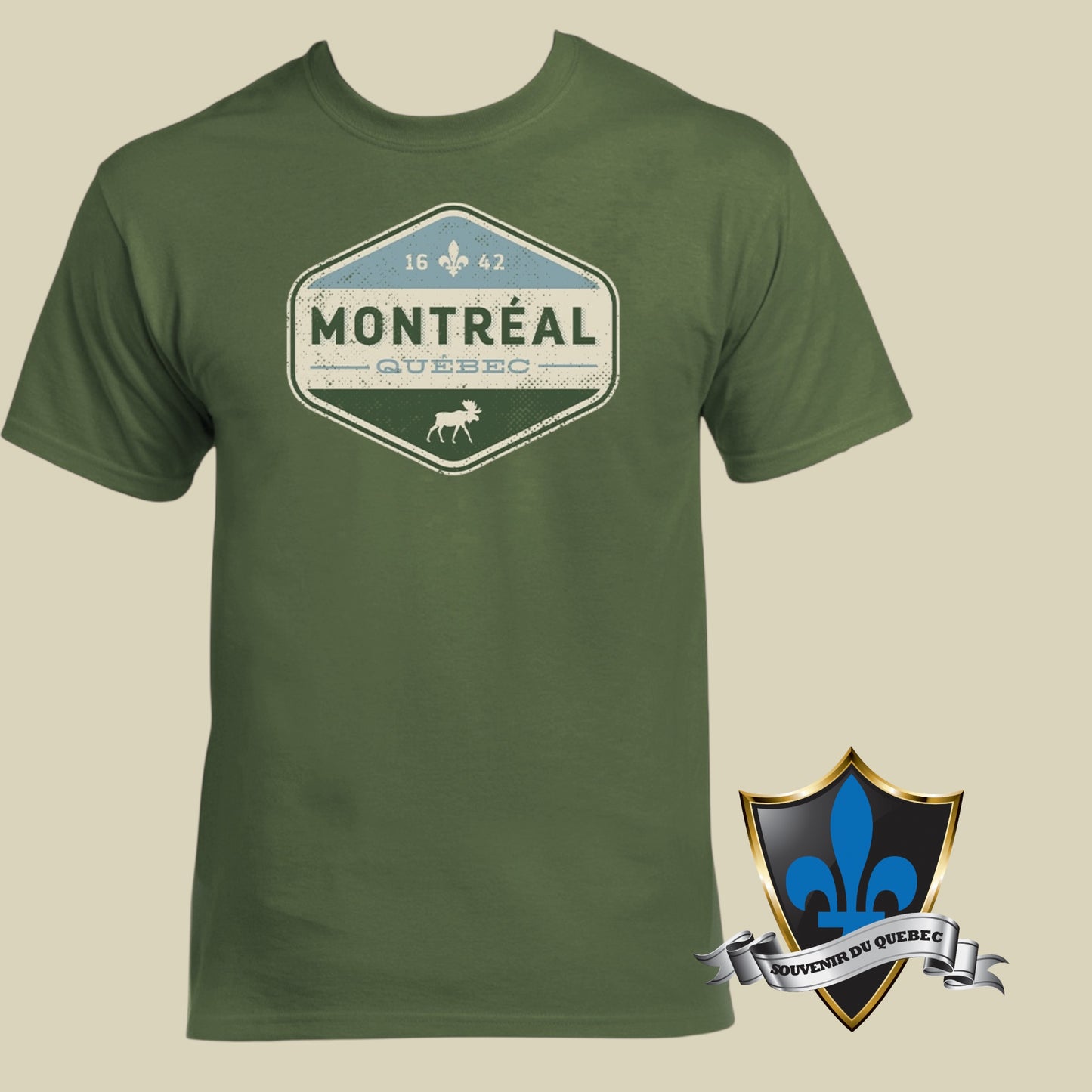 Montreal Moose 1642 t.shirt