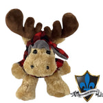 Moose With plaid Canada Hoodie 7'.