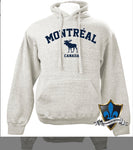 MONTREAL EMB AVEC APPLIQUE MOOSE SUR LE SWEAT À CAPUCHE NANTUCKET