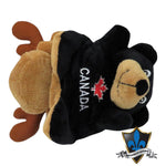 Souvenir Plush Stuffed animal reversible moose and bear