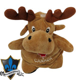 Souvenir Plush Stuffed animal reversible moose and bear