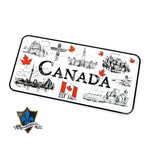 Canada metal magnet