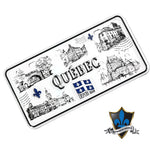 Québec city metal magnet