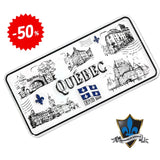 Québec city metal magnet