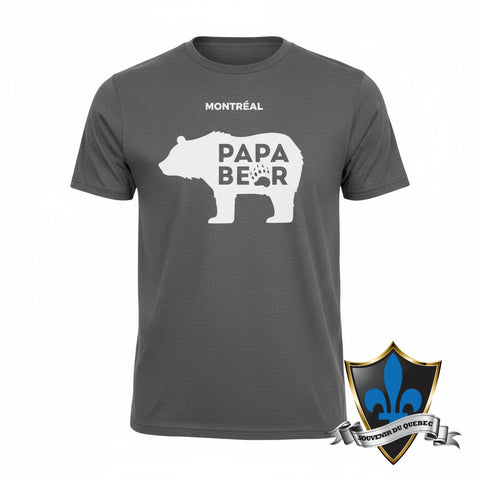 Montreal Souvenir T shirt papa Bear.