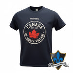 T-shirt souvenir de Montréal pour adulte True North.