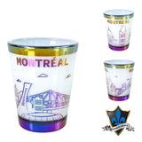 Montreal electoplated Shot glass