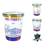 Montreal electoplated Shot glass