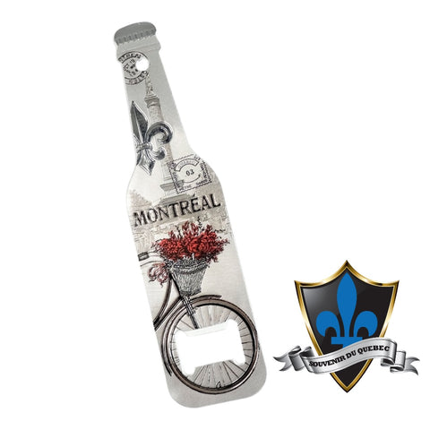 Montreal bottle opener Magnet.