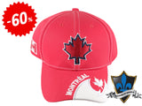 Casquette de baseball à feuille d'érable de Montréal Canada