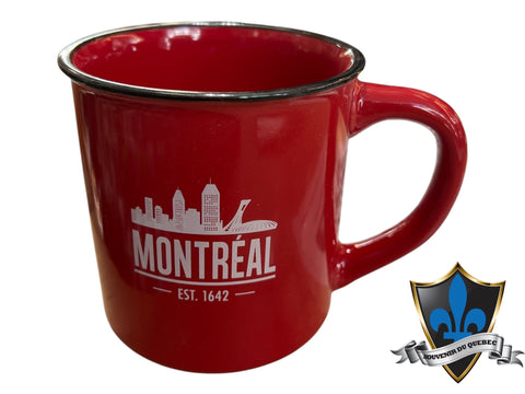 Montreal red est 1642 coffee Mug