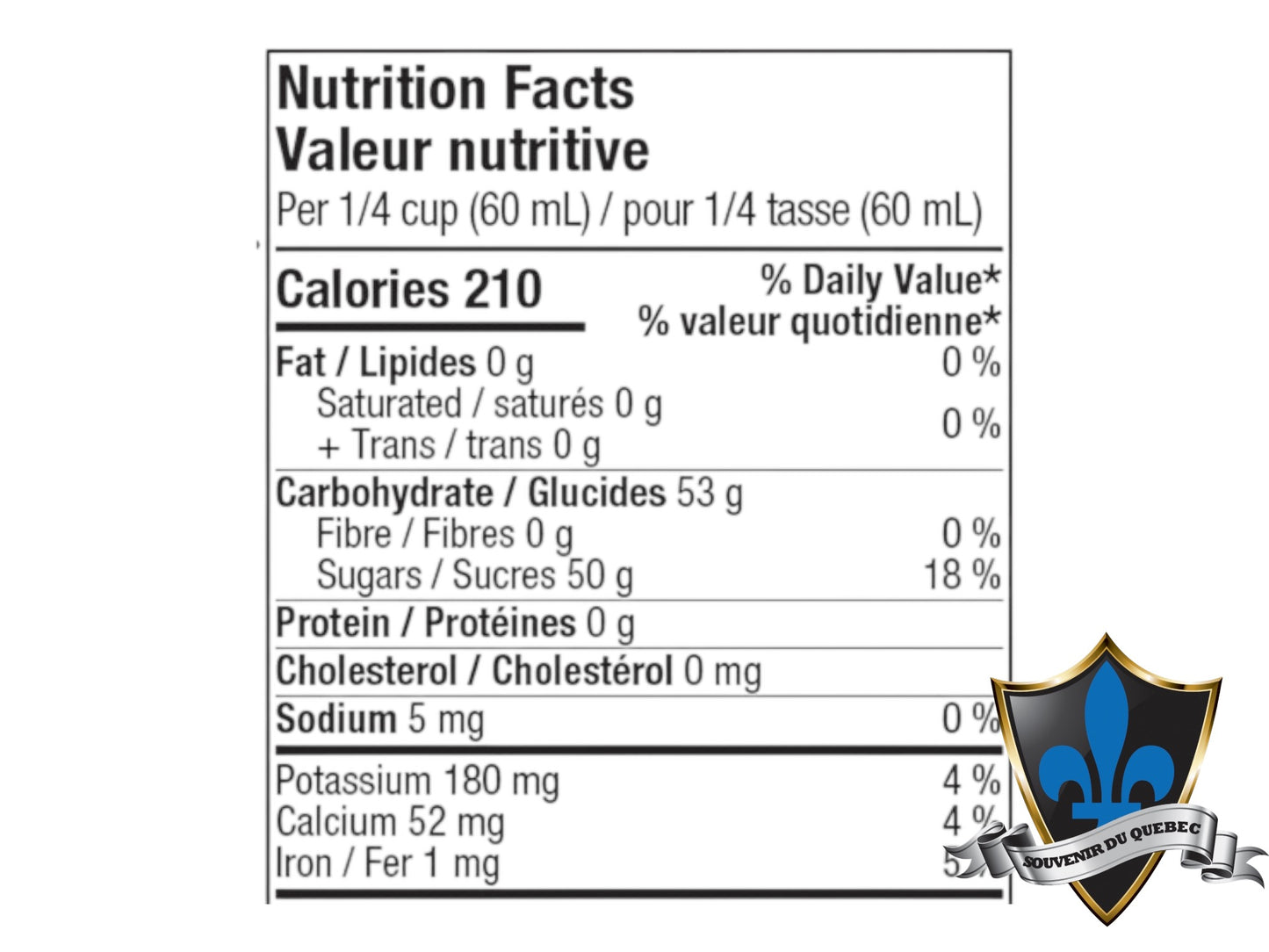 Canadian Maple Syrup 50ml in wood box.