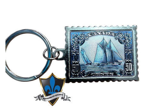 Canada stamp Key Ring Organizer.