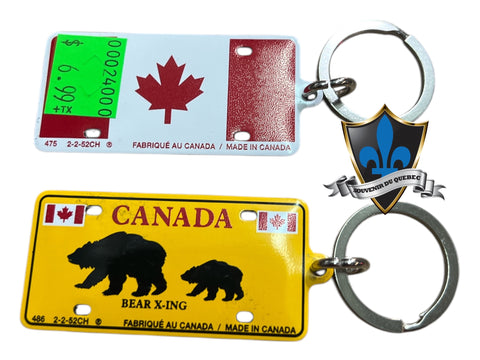 Bear x ing Canada Diecast Key Ring