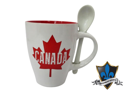 Canada maple leaf coffee mug.