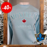 Montreal Canada embroidery  Sweat.