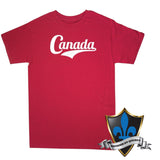 Canada Coca Cola embroidery T shirt.