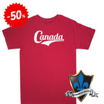 Canada Coca Cola embroidery T shirt.