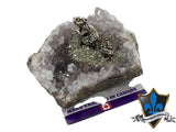 Beaver AMETHYST FIGURINE Good Luck.