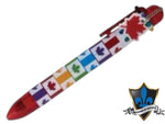 Canada multi colour pen.