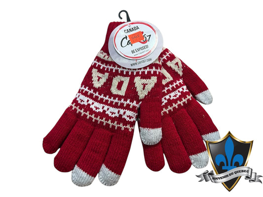 CANADA MAPLE LEAF Mittens.