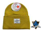 Bonnet d'hiver chaud Montréal Sport jaune. 