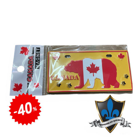 Canada bear magnet