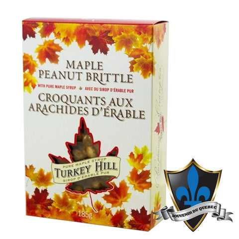 Maple peanut brittle.