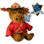 Orignal brun canadien Mountie 15' du Canada.