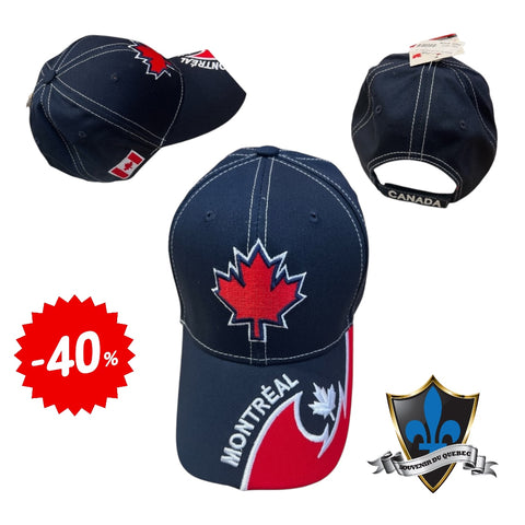 Montreal Canada Maple Leaf Baseball Hat