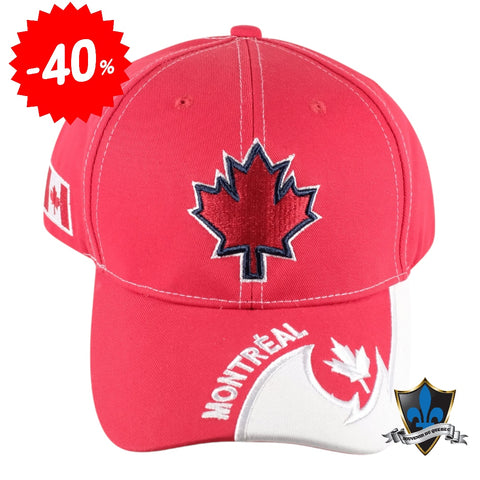 Montreal Canada Maple Leaf Baseball Hat