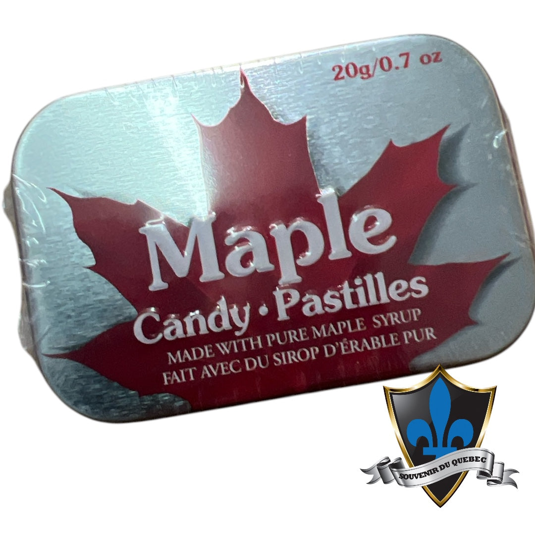 Pure Canadian Maple Candy pastilles 20g. – Souvenir Du Quebec