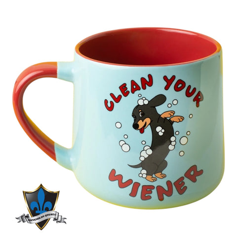 Clean you wiener mug.