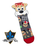 Pug life socks for dog lovers