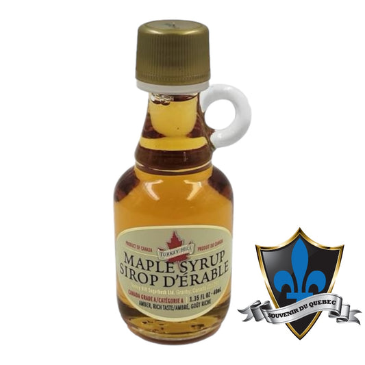 40 ml Canadian maple syrup jug.