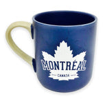 Tasse Montréal aspect marbre feuille d'érable