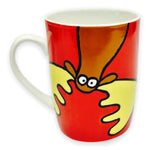 Coffee Tea Mug moose design 13oz.