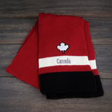 Écharpe unisexe chaude d'hiver Canada Athletic True North Canadiana 