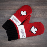 CANADA MAPLE LEAF Mittens.