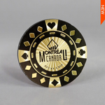 Montreal casino chip look like magnet.