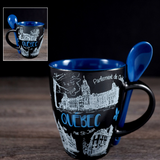 Boxed Quebec Mug with spoon.