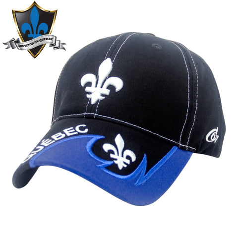 Quebec flag hat.