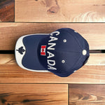 Navy Maple Leaf Canada Baseball  Cap