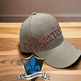 Montreal  baseball Cap with maple leaf.
