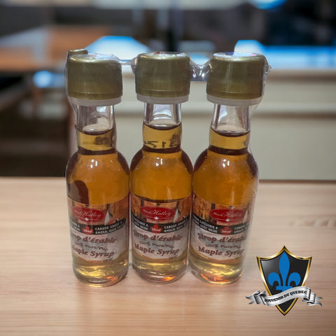 3 X  30 ml Canadian Maple syrup Bottles