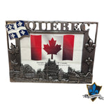 Quebec PEWTER photo frame 5.5 x  7.5 inches.